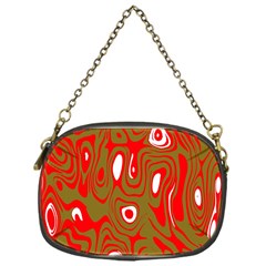 Red-dark Chain Purse (one Side) by nateshop