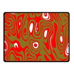 Red-dark Fleece Blanket (Small) 50 x40  Blanket Front