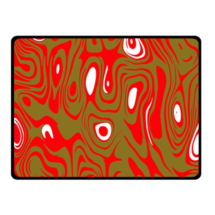 Red-dark Fleece Blanket (Small)