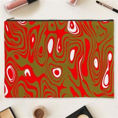 Red-dark Cosmetic Bag (xxxl) by nateshop