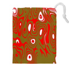 Red-dark Drawstring Pouch (5xl) by nateshop