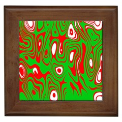 Red-green Framed Tile by nateshop