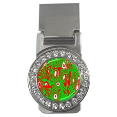 Red-green Money Clips (cz)  by nateshop