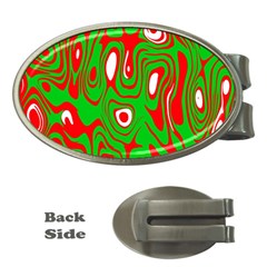 Red-green Money Clips (oval)  by nateshop