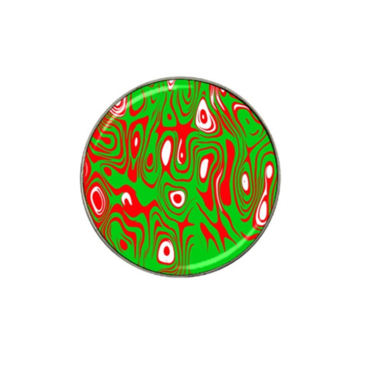 Red-green Hat Clip Ball Marker (10 pack)