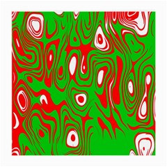 Red-green Medium Glasses Cloth by nateshop