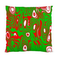 Red-green Standard Cushion Case (two Sides) by nateshop