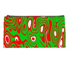 Red-green Pencil Case by nateshop