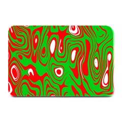 Red-green Plate Mats by nateshop