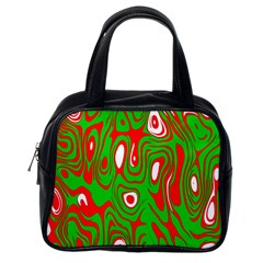 Red-green Classic Handbag (one Side) by nateshop