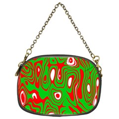 Red-green Chain Purse (one Side) by nateshop