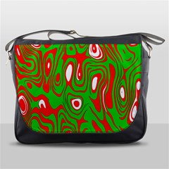 Red-green Messenger Bag by nateshop