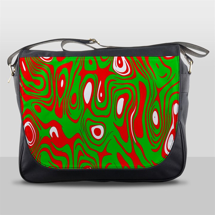 Red-green Messenger Bag