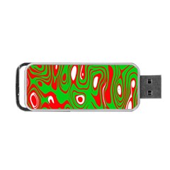 Red-green Portable Usb Flash (two Sides) by nateshop