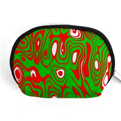 Red-green Accessory Pouch (medium) by nateshop