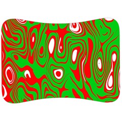 Red-green Velour Seat Head Rest Cushion by nateshop