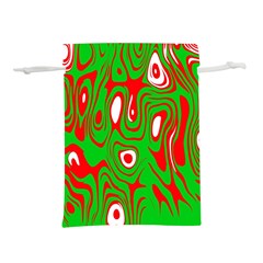 Red-green Lightweight Drawstring Pouch (s) by nateshop