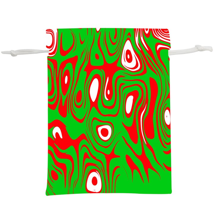 Red-green  Lightweight Drawstring Pouch (XL)