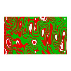 Red-green Banner And Sign 5  X 3 