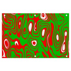 Red-green Banner And Sign 6  X 4  by nateshop