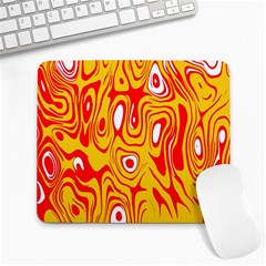 Red-yellow Large Mousepads by nateshop