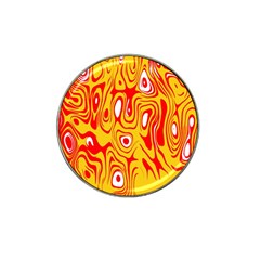 Red-yellow Hat Clip Ball Marker by nateshop