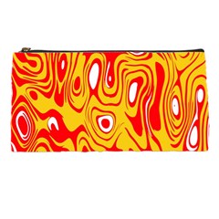 Red-yellow Pencil Case by nateshop