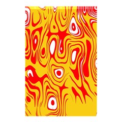 Red-yellow Shower Curtain 48  X 72  (small)  by nateshop