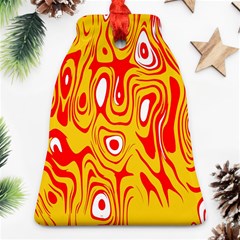 Red-yellow Ornament (bell) by nateshop