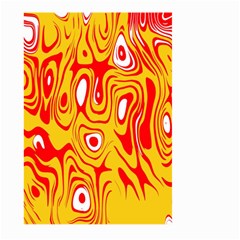 Red-yellow Large Garden Flag (two Sides) by nateshop