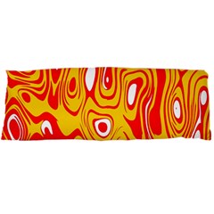 Red-yellow Body Pillow Case Dakimakura (two Sides) by nateshop