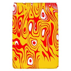 Red-yellow Removable Flap Cover (l) by nateshop