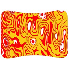 Red-yellow Velour Seat Head Rest Cushion by nateshop