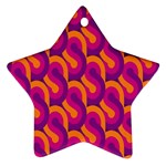 Retro-pattern Star Ornament (Two Sides) Front