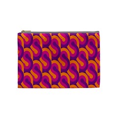 Retro-pattern Cosmetic Bag (Medium)