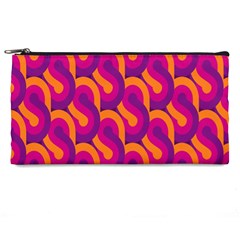 Retro-pattern Pencil Case by nateshop