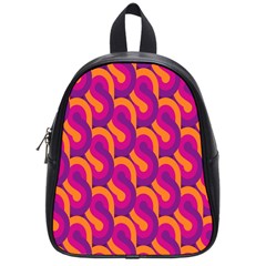 Retro-pattern School Bag (small) by nateshop