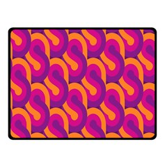 Retro-pattern Fleece Blanket (small) by nateshop