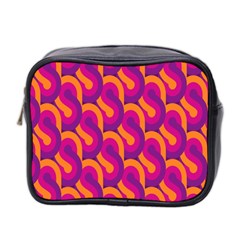 Retro-pattern Mini Toiletries Bag (two Sides) by nateshop