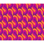 Retro-pattern Deluxe Canvas 14  x 11  (Stretched) 14  x 11  x 1.5  Stretched Canvas