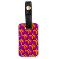 Retro-pattern Luggage Tag (one Side) by nateshop