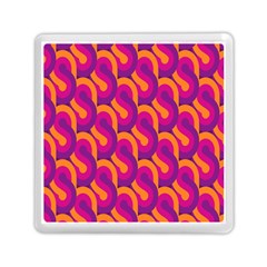 Retro-pattern Memory Card Reader (square) by nateshop