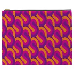 Retro-pattern Cosmetic Bag (xxxl) by nateshop