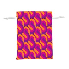 Retro-pattern Lightweight Drawstring Pouch (l) by nateshop