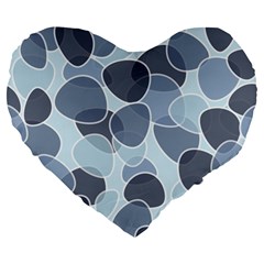 Sample Large 19  Premium Flano Heart Shape Cushions by nateshop