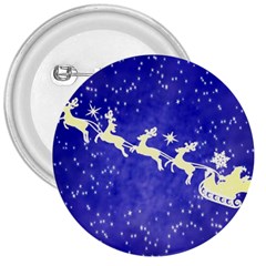 Santa-claus-with-reindeer 3  Buttons by nateshop