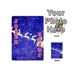 Santa-claus-with-reindeer Playing Cards 54 Designs (Mini) Front - Joker2