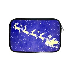 Santa-claus-with-reindeer Apple Macbook Pro 13  Zipper Case by nateshop