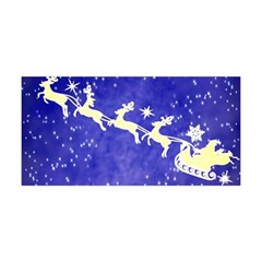 Santa-claus-with-reindeer Yoga Headband by nateshop