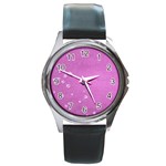 Scrapbooking Round Metal Watch Front